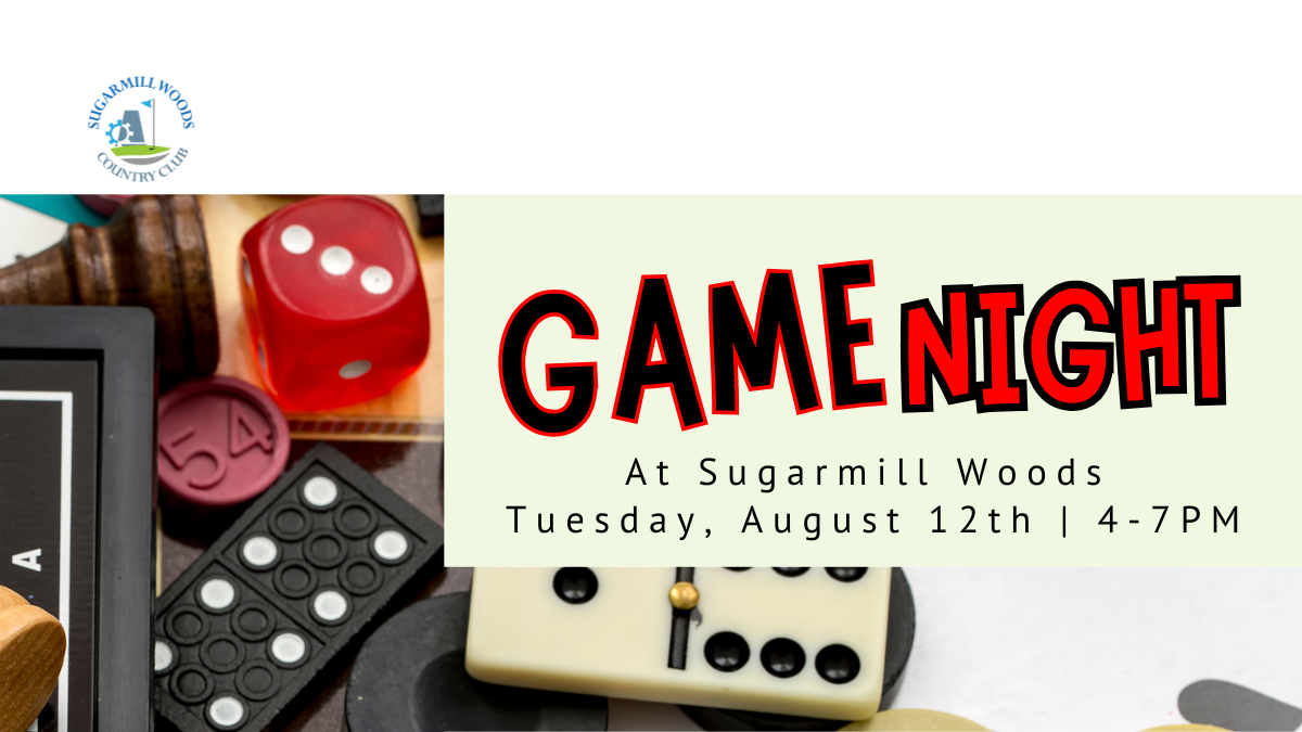 Game Night – August 12th